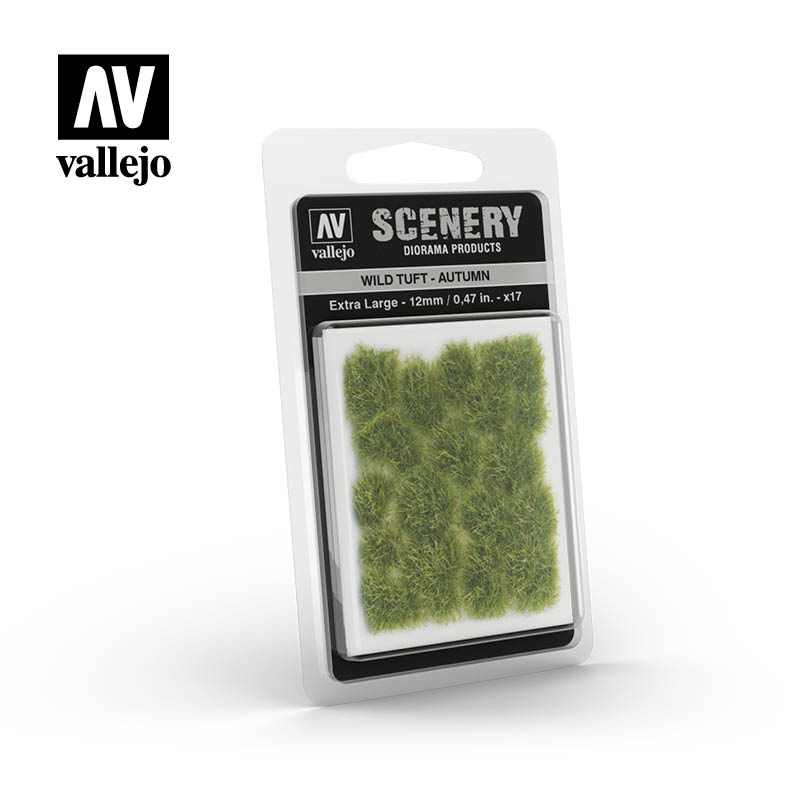 Vallejo Scenery: Wild Tuft - Autumn Extra large 12mm