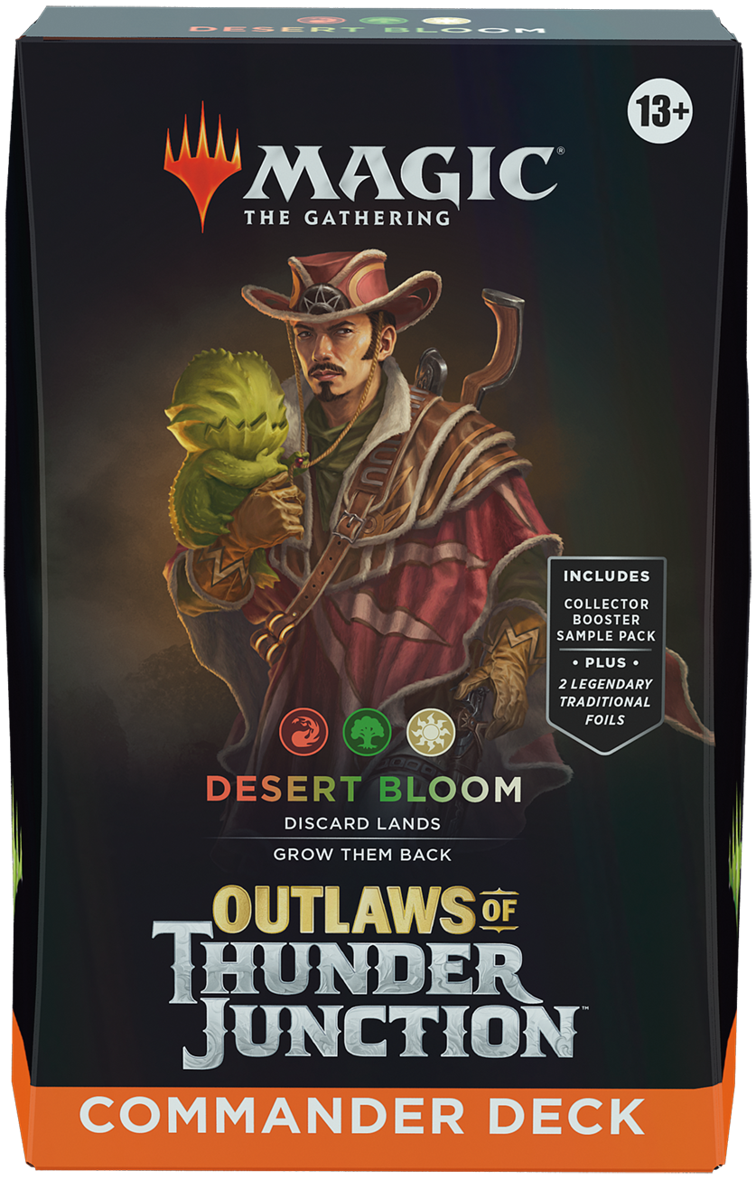 Outlaws of Thunder Junction - Commander-Deck Desert Bloom - englisch