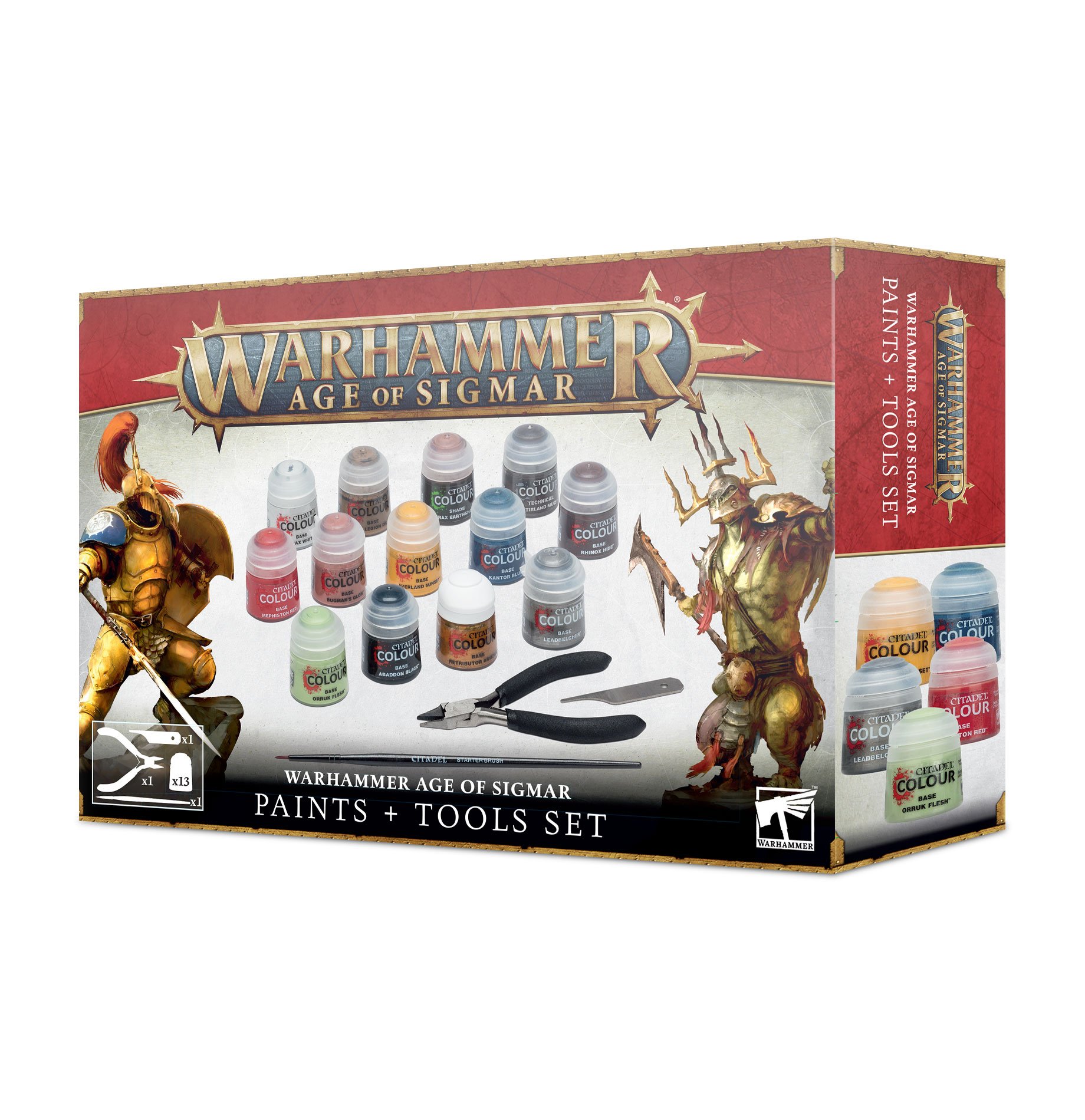 Age of Sigmar: Paints + Tools 