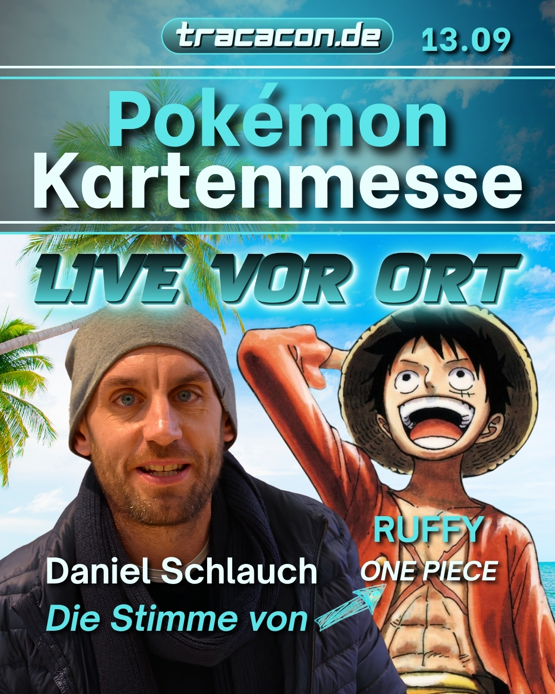 Pokemon Turnier auf der Tracacon in Donaueschingen am 13.09.2026