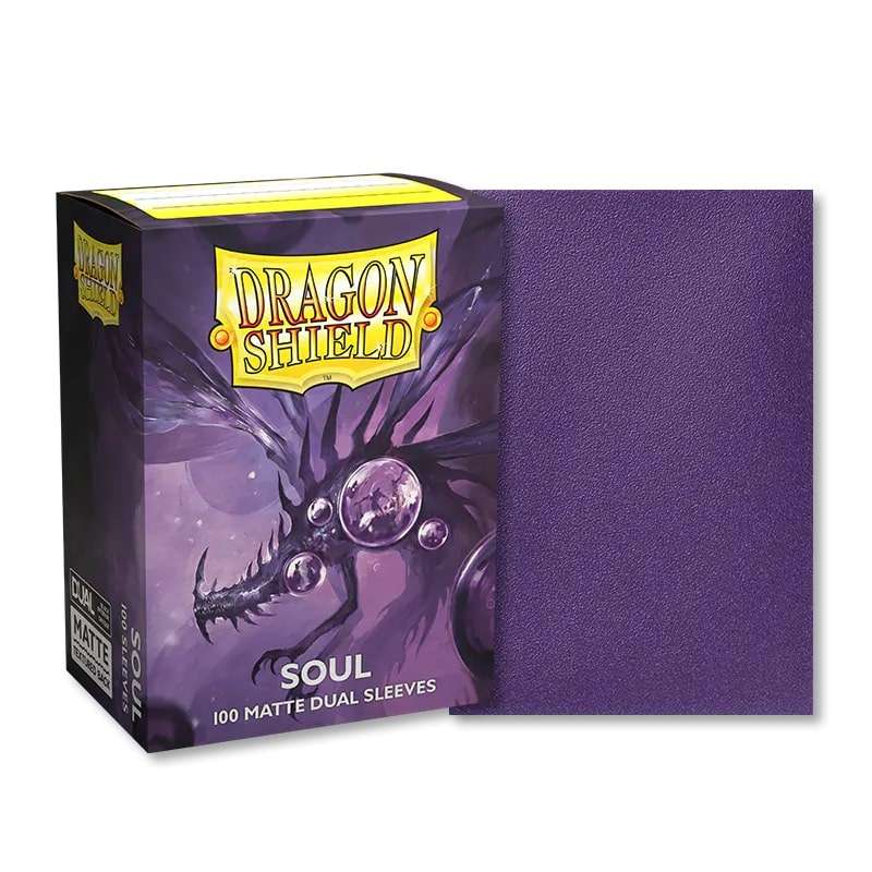 Standart Size Card Sleeves: Soul Dual Matte Sleeves