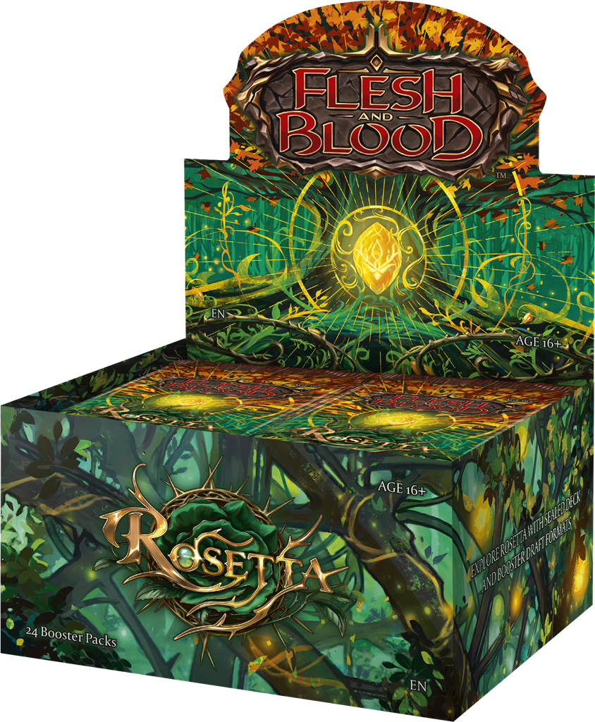  Flesh & Blood TCG - Rosetta Booster Display (24 Packs) - EN