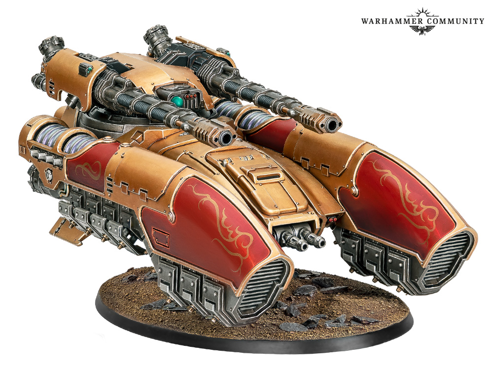 LEGIO CUSTODES: CALADIUS GRAV-TANK