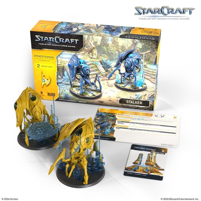 StarCraft Miniatures Game - Stalker - Protoss - Expansion Set