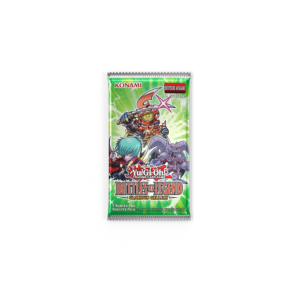 Yu-Gi-Oh! Battles of Legend Glorious Gallery Booster DE