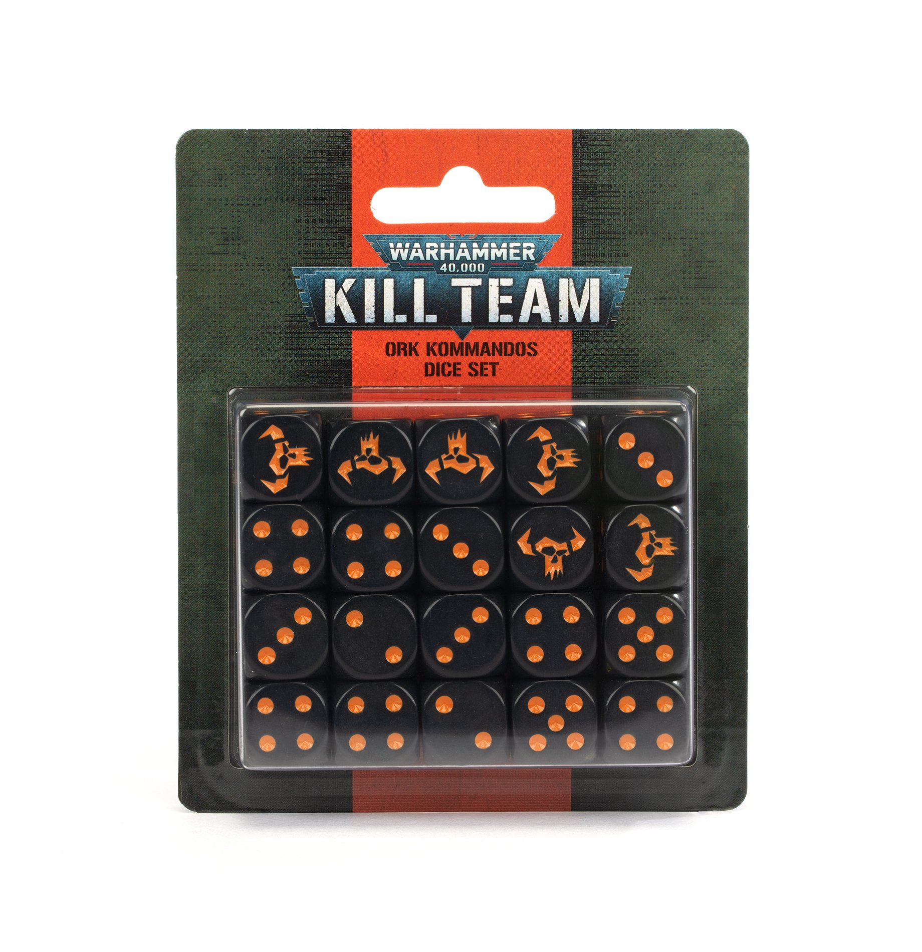 Kill Team: Ork Kommands Dice Set