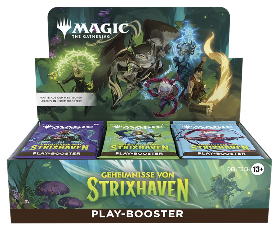 Geheimnisse von Strixhaven - Play-Booster-Display (30 Play-Booster) DE