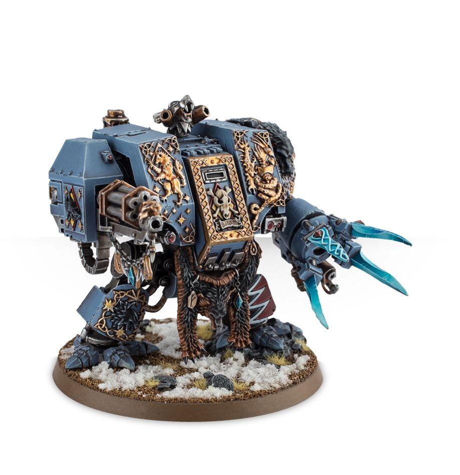 Bjorn the Fell-Handed / Space Wolves Venerable Dreadnought /  Murderfang