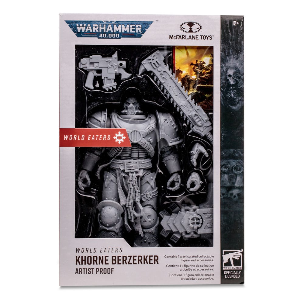 Warhammer 40k Actionfigur Chaos Space Marines (World Eater) (Artist Proof) 18 cm