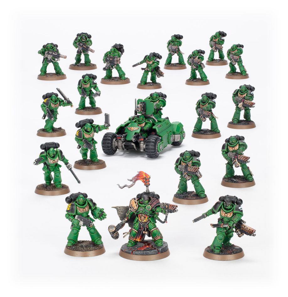 Kampfpatrouille der Salamanders