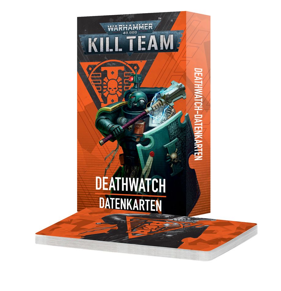 Kill Team: Datenkarten der Deathwatch