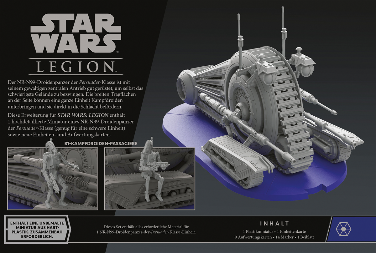 Star Wars: Legion - NR-N99-Droidenpanzer der Persuader-Klasse • DE