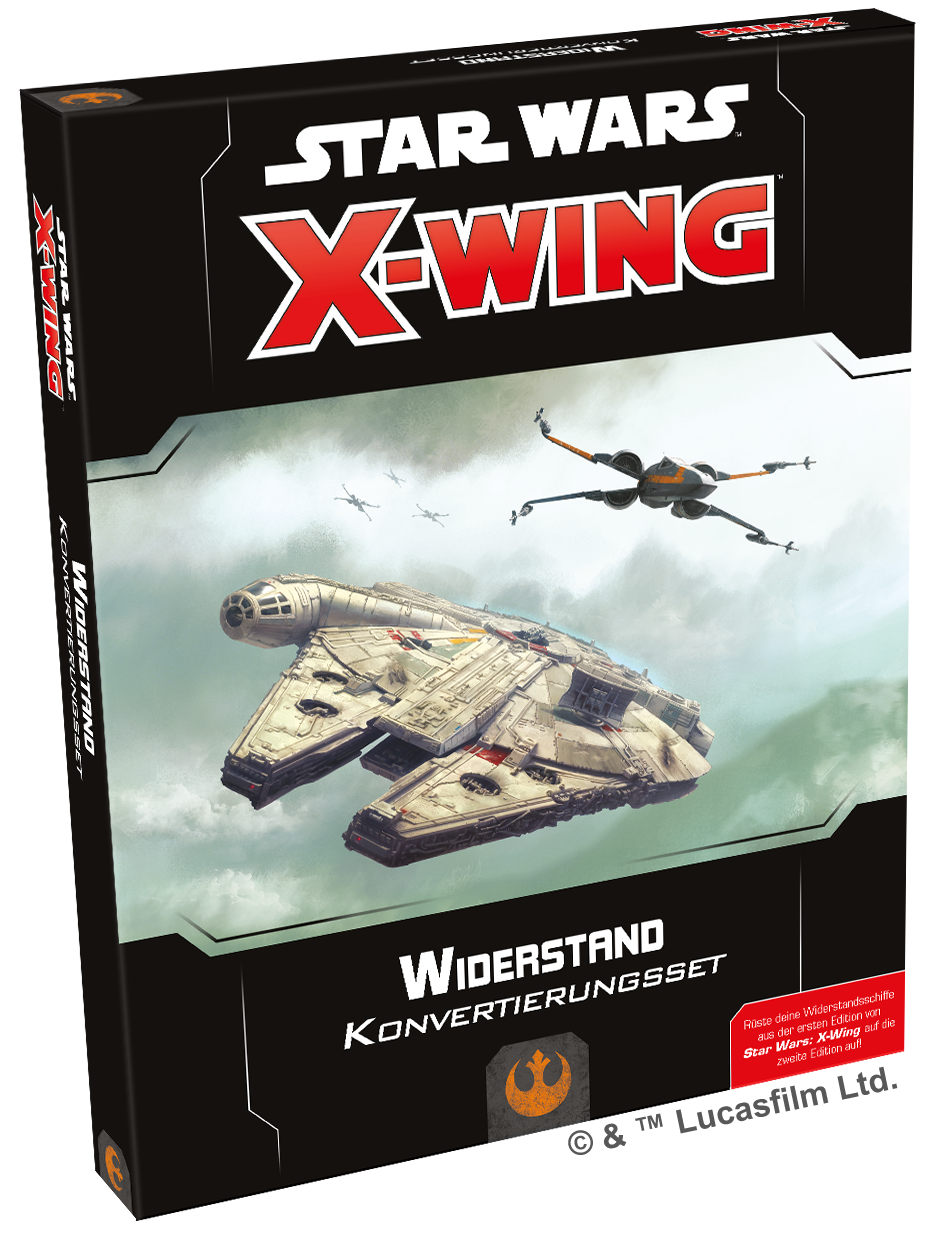 Star Wars: X-Wing 2.Ed. - Widerstand • Konvertierungsset DE 