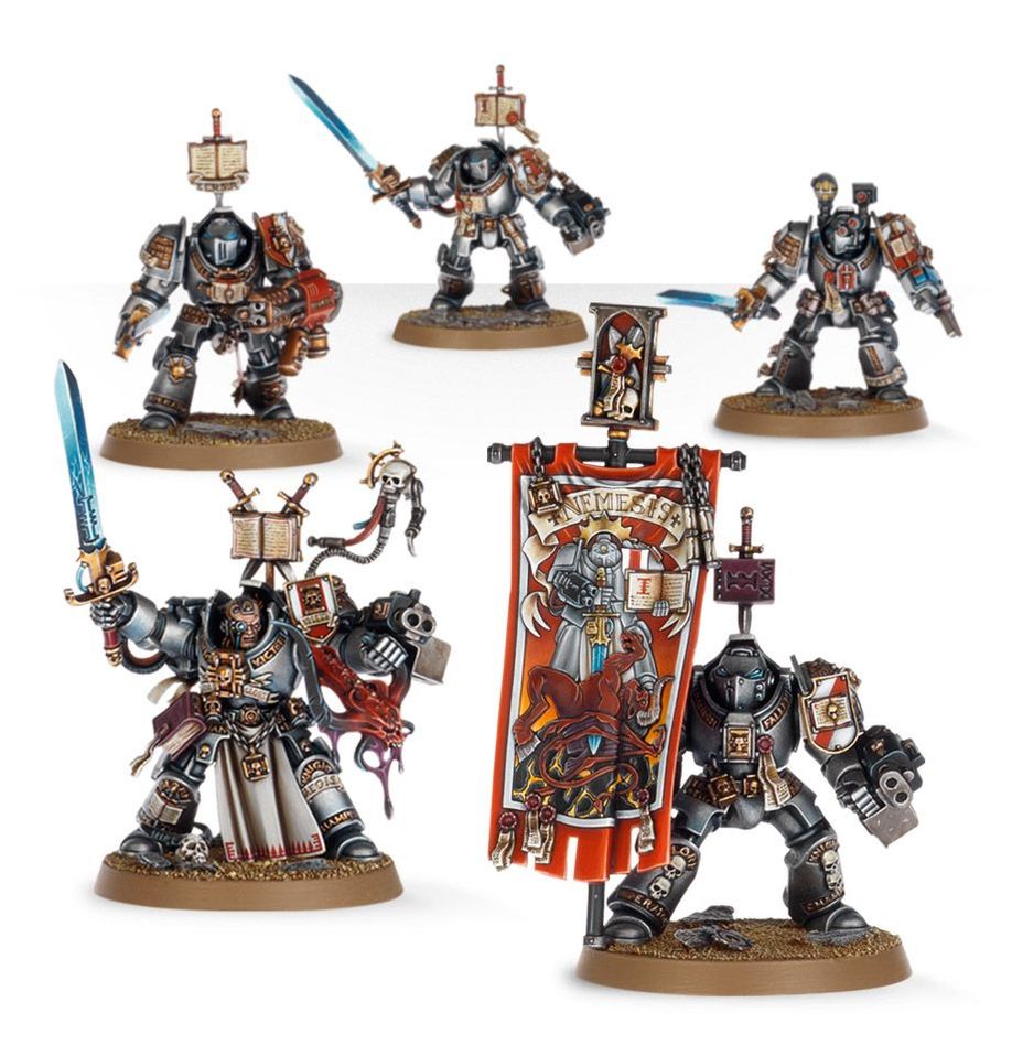 Grey Knights Brotherhood Terminator Squad / Paladine der Grey Knights