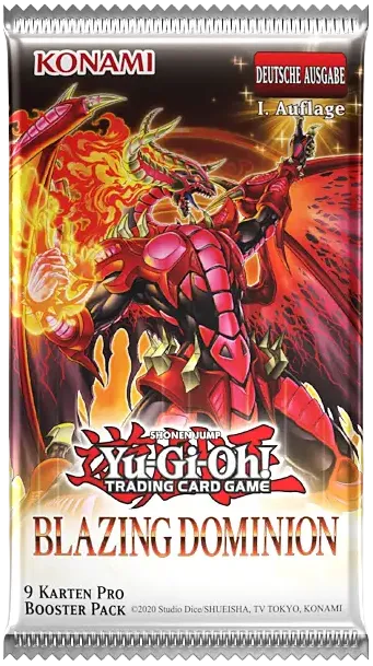 Yu-Gi-Oh! Blazing Dominion Booster Deutsch 