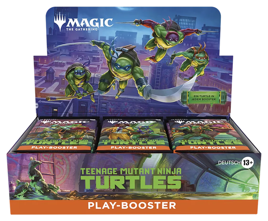 MTG - Teenage Mutant Ninja Turtles Play Booster Display - DE