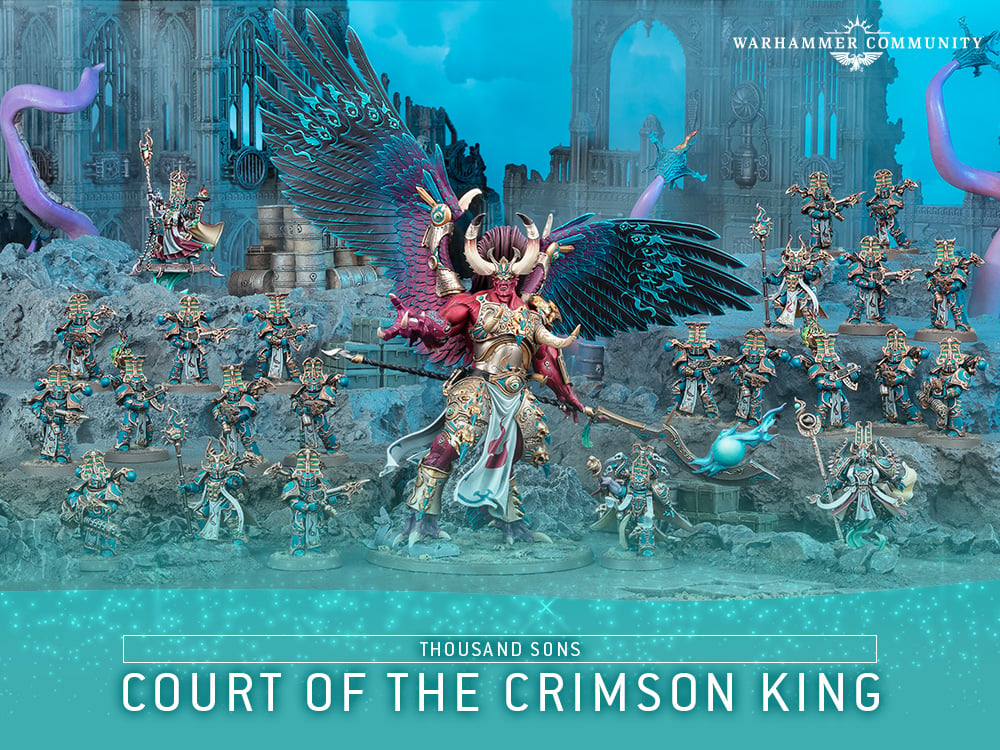 Warteliste: Battleforce-Box: Thousand Sons Court of the Crimson King