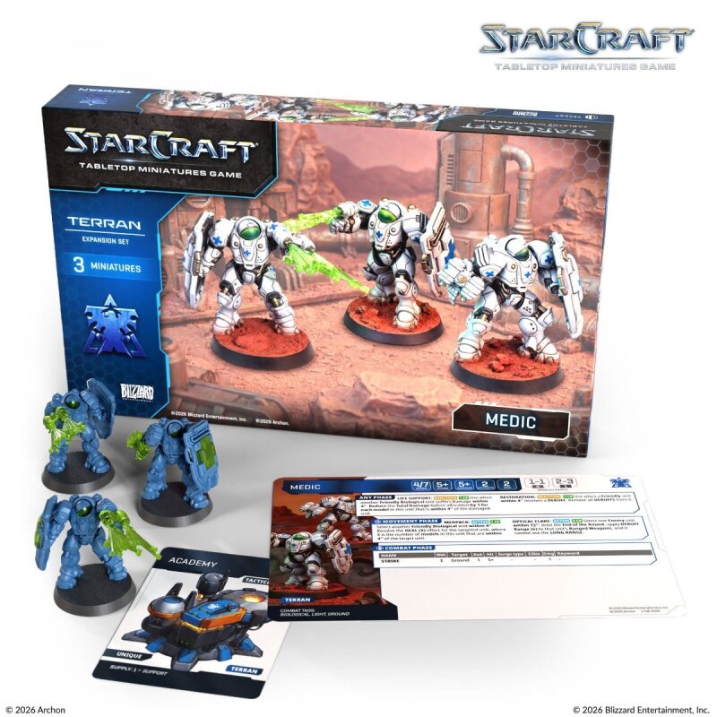 StarCraft Miniatures Game - Medic - Terran - Expansion Set