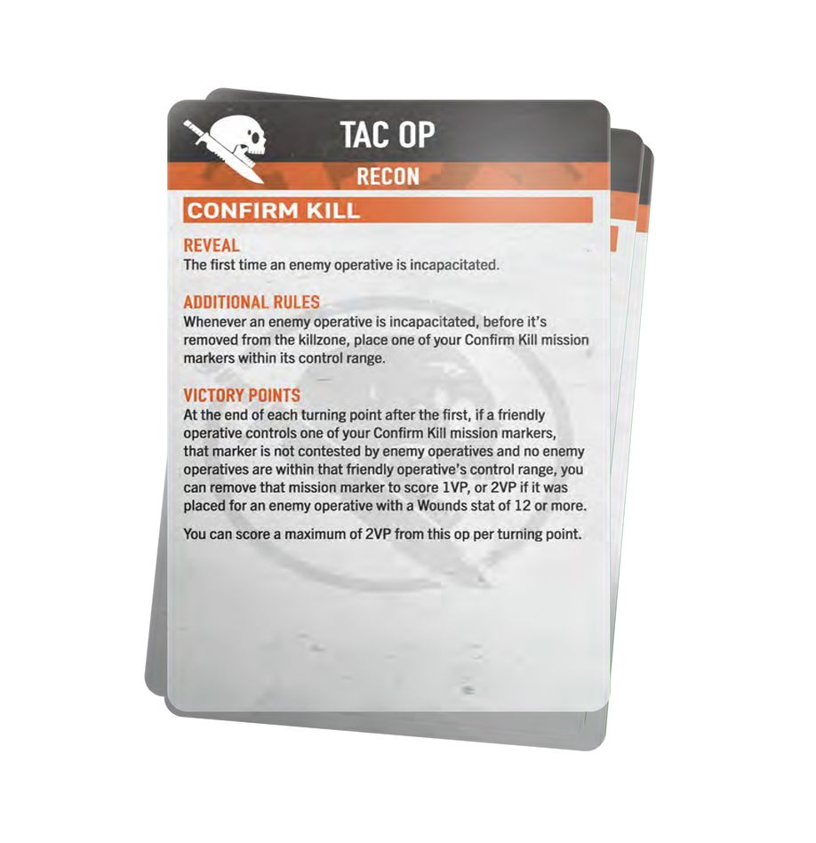 Kill Team: Approved Operations Card Pack 2024 (Englisch)