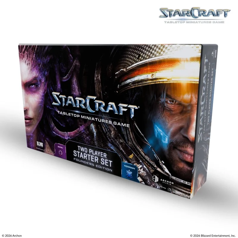 StarCraft Miniatures Game - Two Player Starter Set Founders Edition