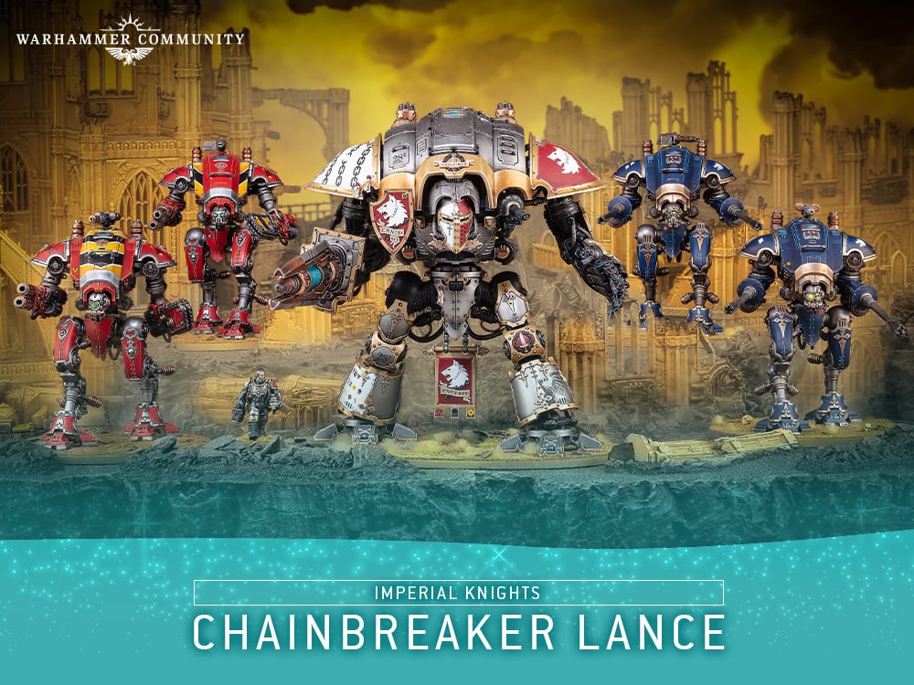 Warteliste: Battleforce-Box: Imperial Knights Chainbreaker Lance