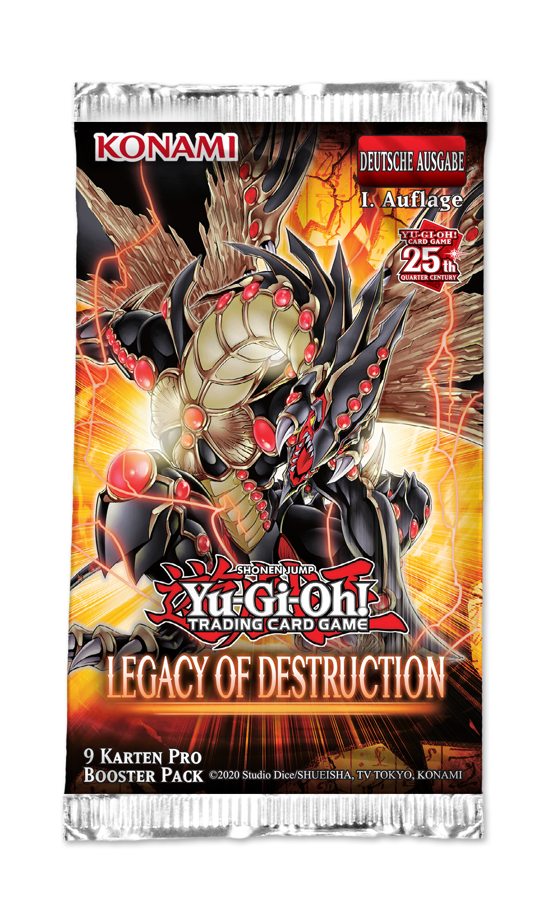 Yu-Gi-Oh! Legacy of Destruction - Booster 1. Auflage - deutsch