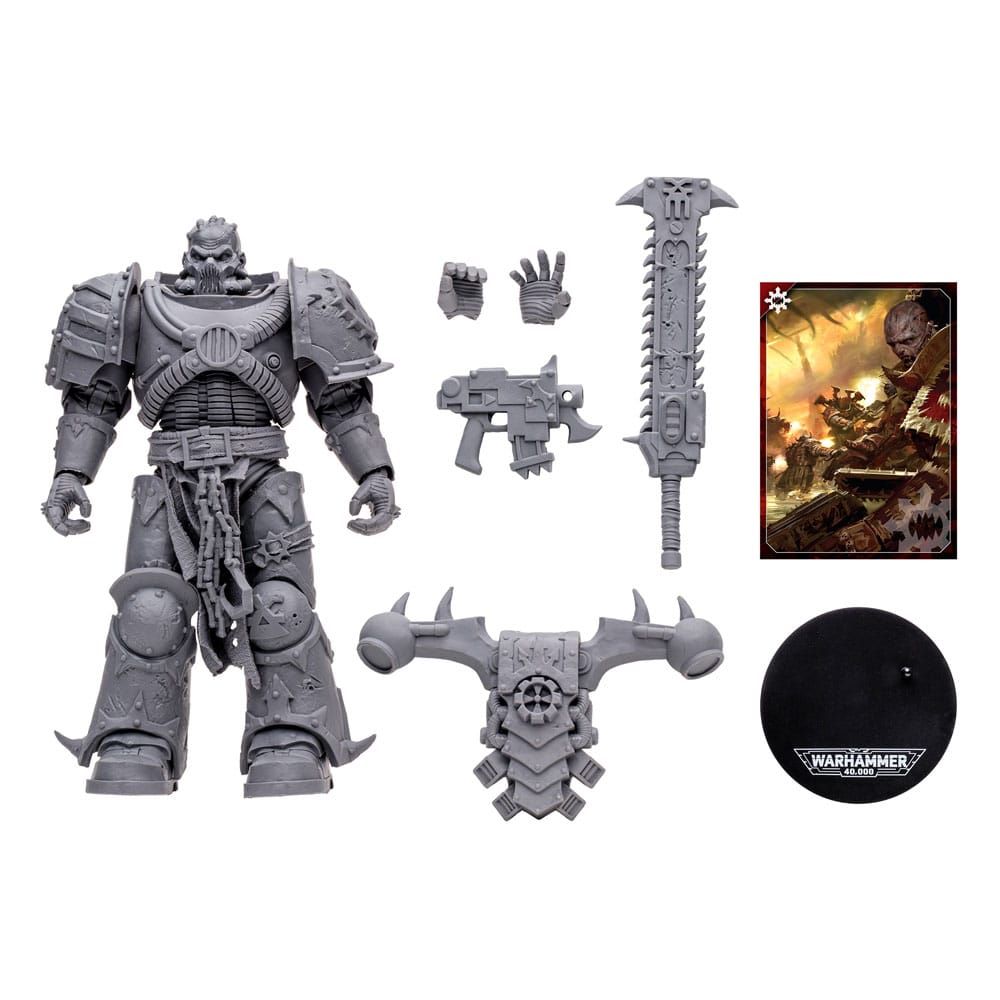 Warhammer 40k Actionfigur Chaos Space Marines (World Eater) (Artist Proof) 18 cm