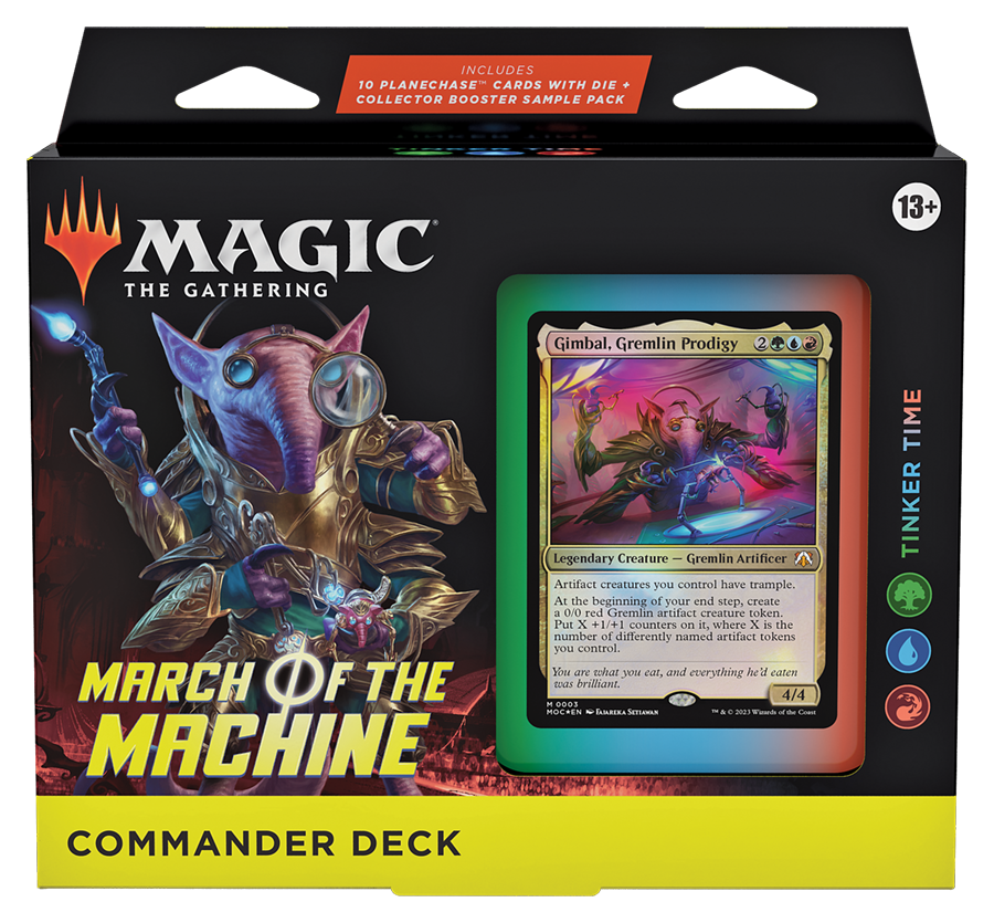 MTG - The March of the Machine  Commander Tinker Time