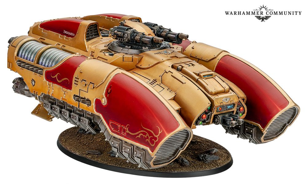 LEGIO CUSTODES: CORONUS GRAV-CARRIER