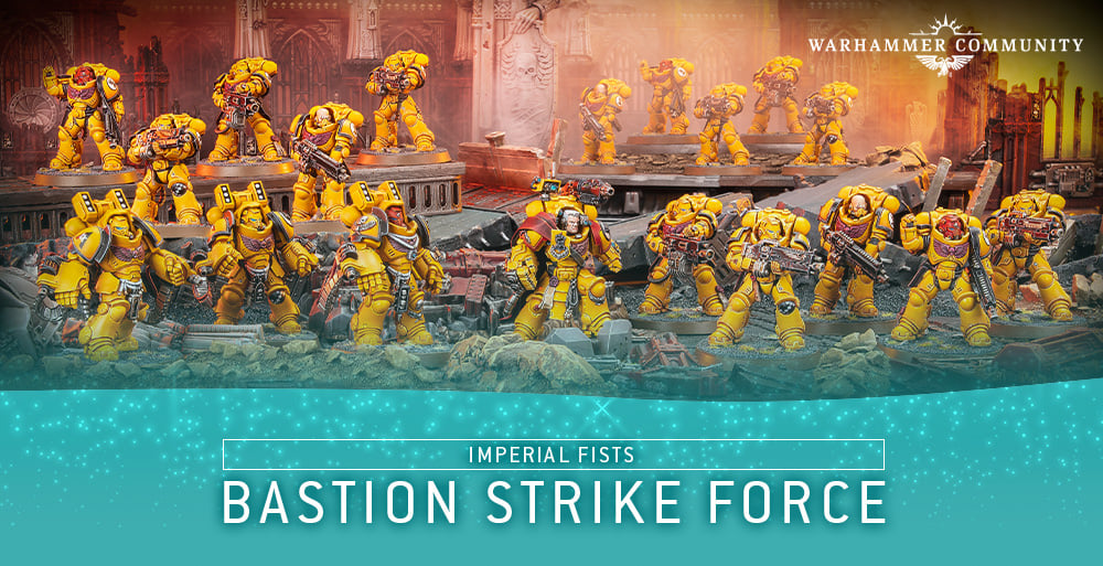 Battleforce-Box: Imperial Fists Bastion Strike Force