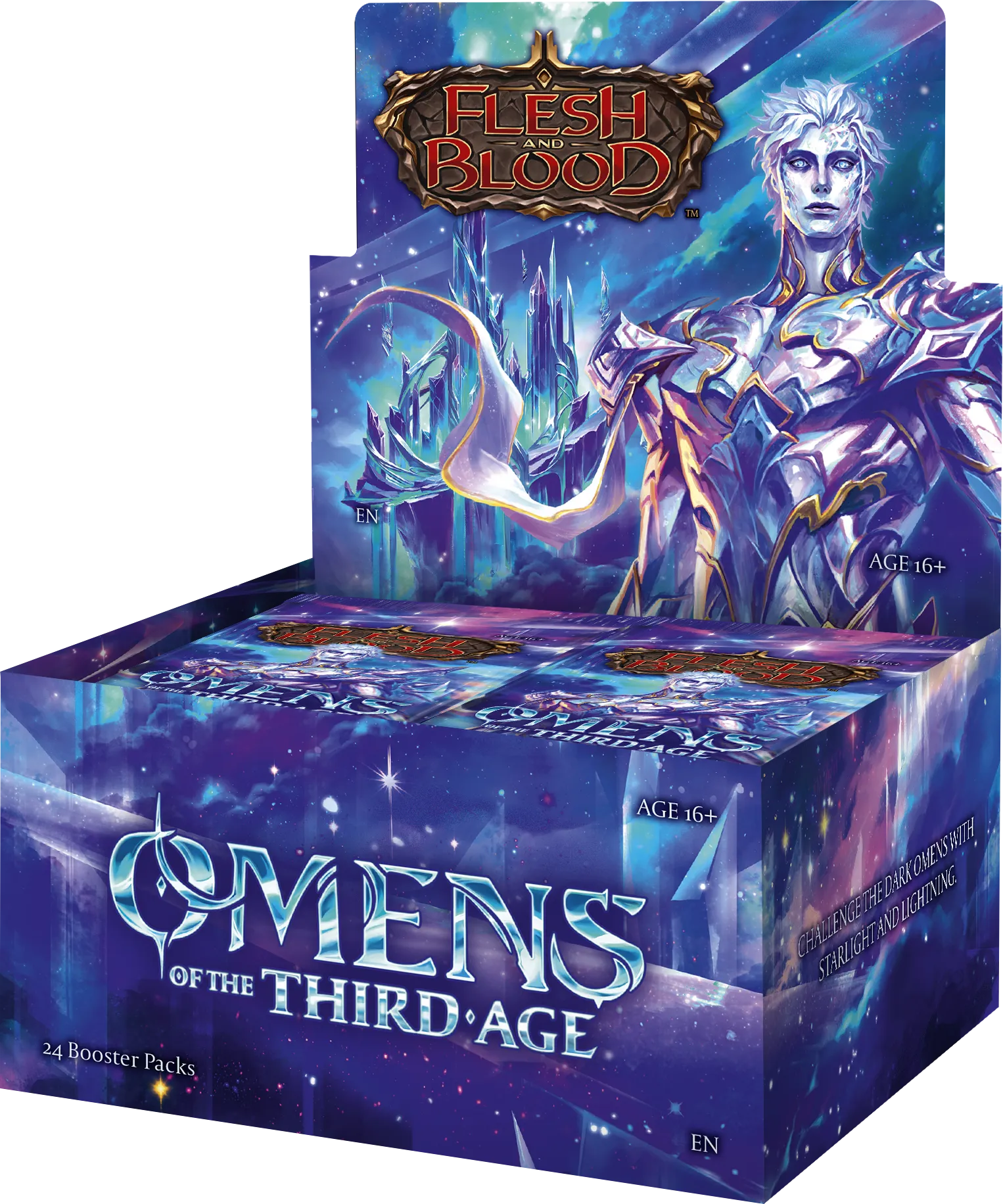  Flesh & Blood TCG - Omens of the Third Age Booster Display