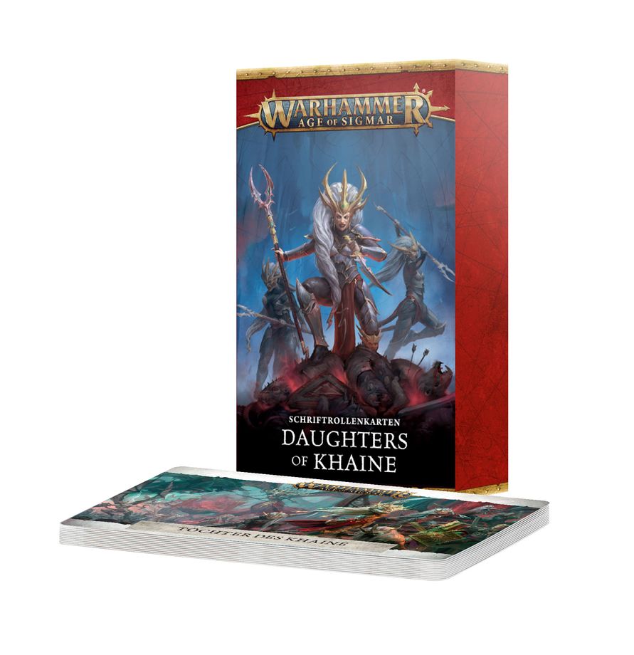 Schriftrollenkarten: Daughters of Khaine