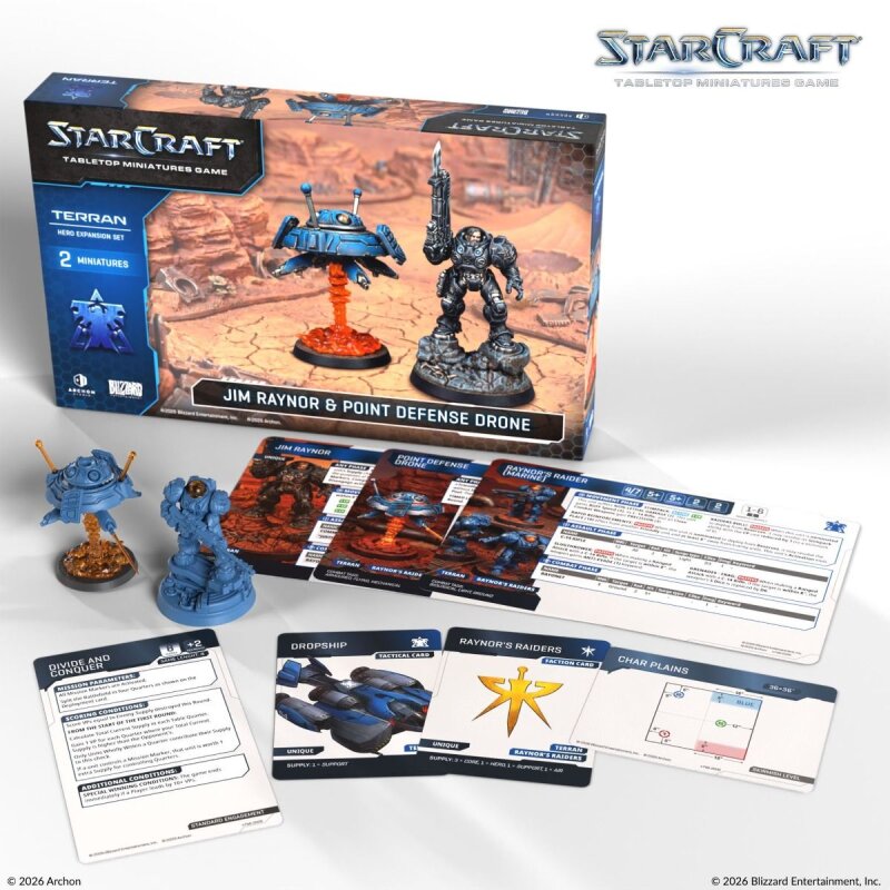 StarCraft Miniatures Game - Roach - Zerg - Expansion Set Kopie