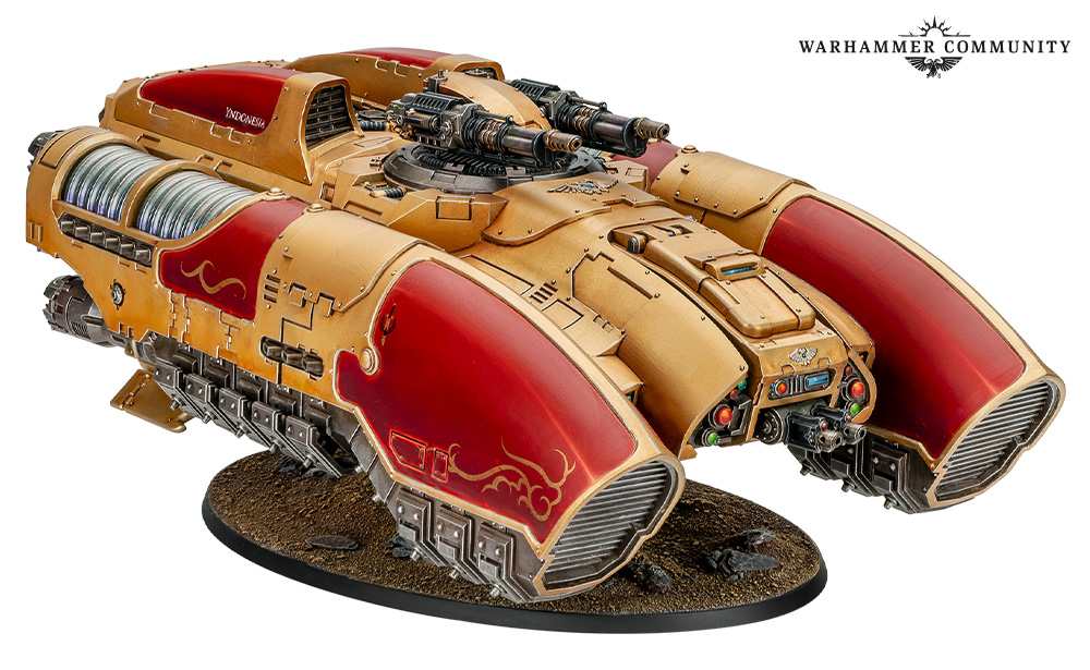 LEGIO CUSTODES: CORONUS GRAV-CARRIER