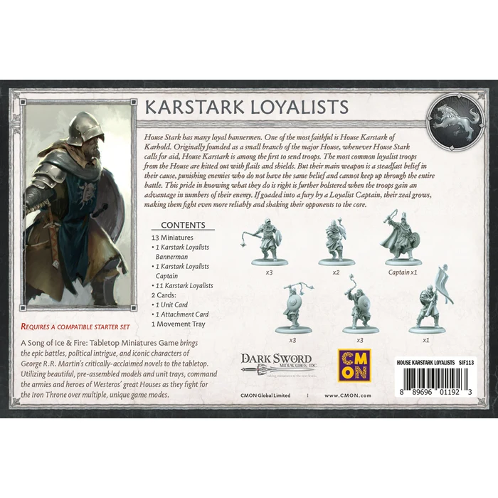 A Song of Ice & Fire – Karstark Loyalists (Loyalisten von Haus Karstark)