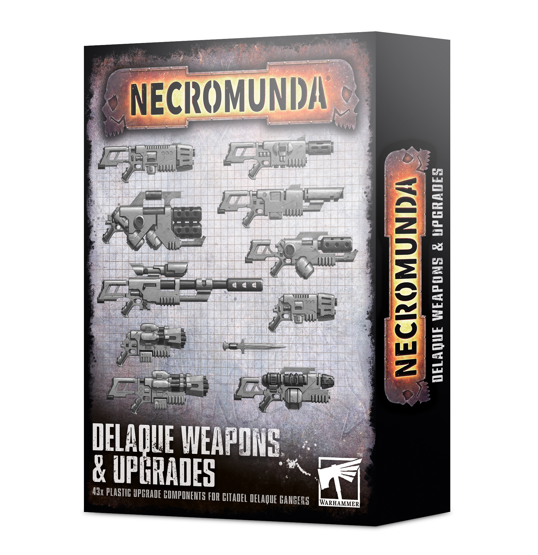 Necromunda : Waffen & Upgrades für Delaque