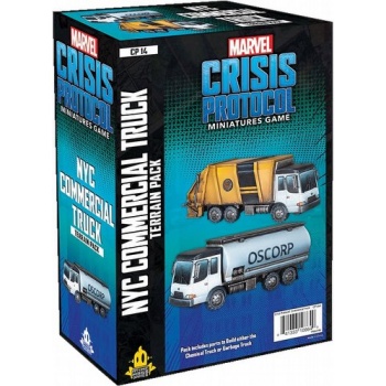 Marvel Crisis Protocol: Garbage Truck/Chem Truck Terrain Expansion - EN