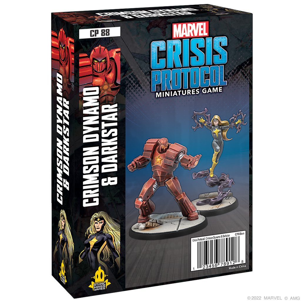  Marvel Crisis Protocol: Crimson Dynamo & Dark Star Character Pack - EN