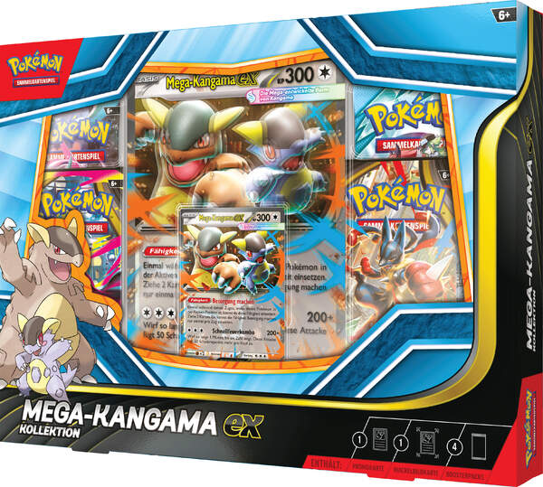 Pokémon Mega-Kangama ex Kollektion DE 