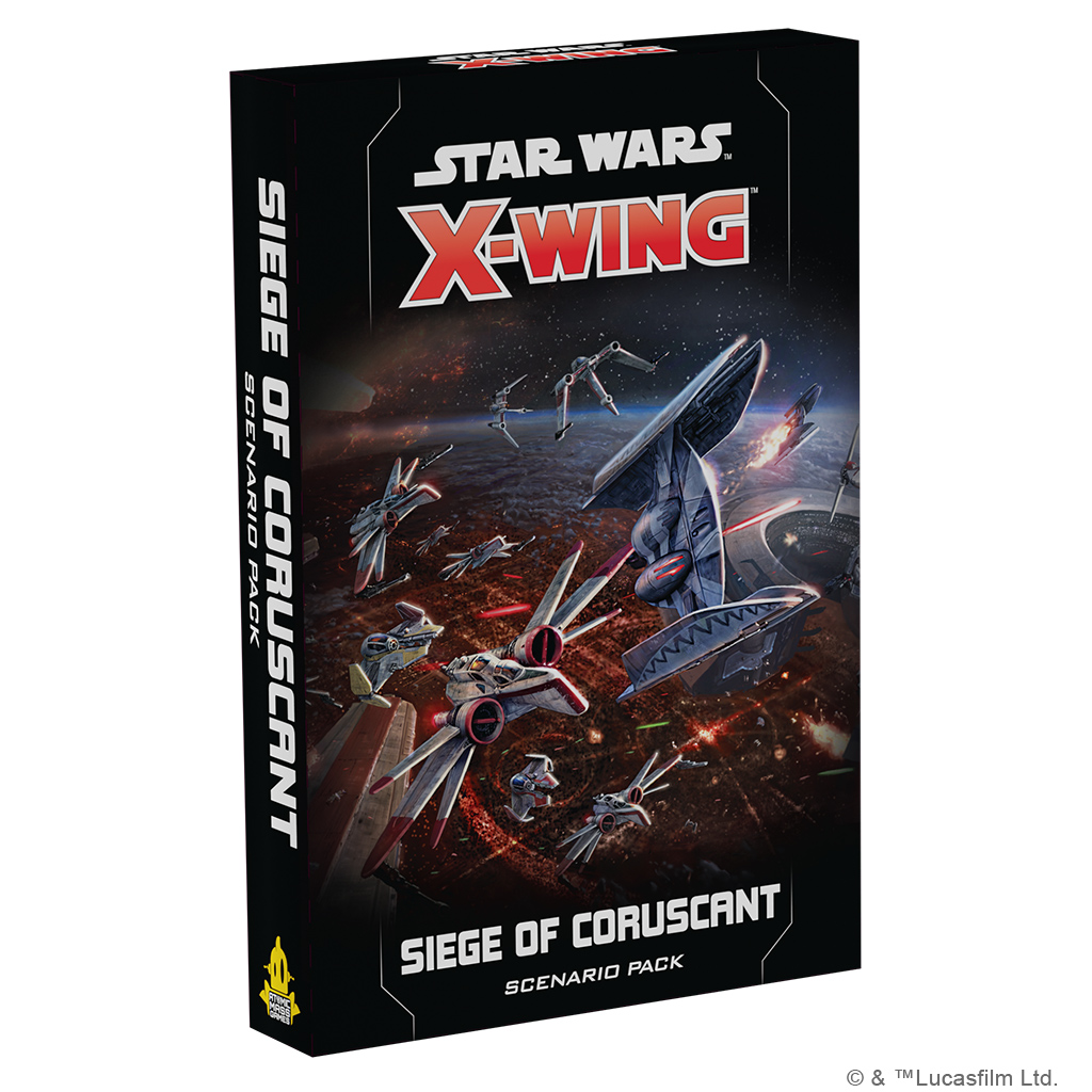 Star Wars: X-Wing 2. Edition – Siege of Coruscant Scenario Pack