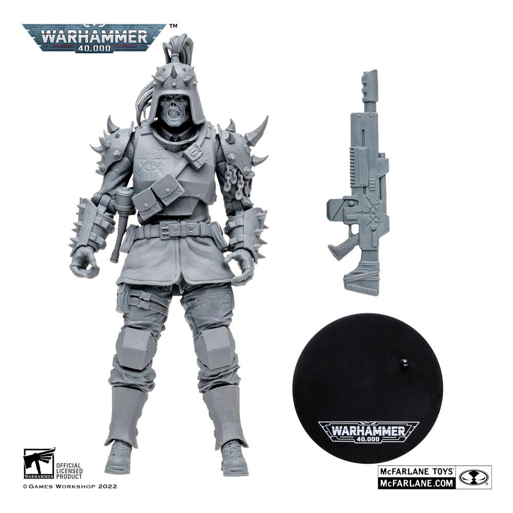 Warhammer 40k: Darktide Actionfigur Traitor Guard (Artist Proof) 18 cm