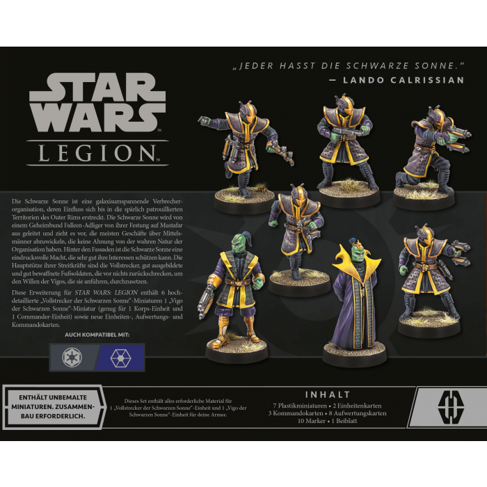 Star Wars: Legion – Vollstrecker der Schwarzen Sonne