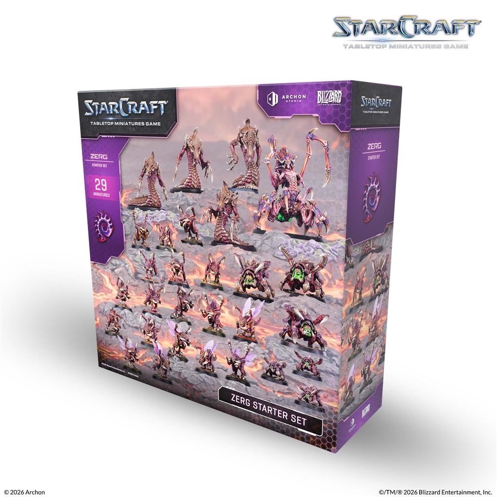 StarCraft® The Miniatures Game - Zerg Starter Set - EN