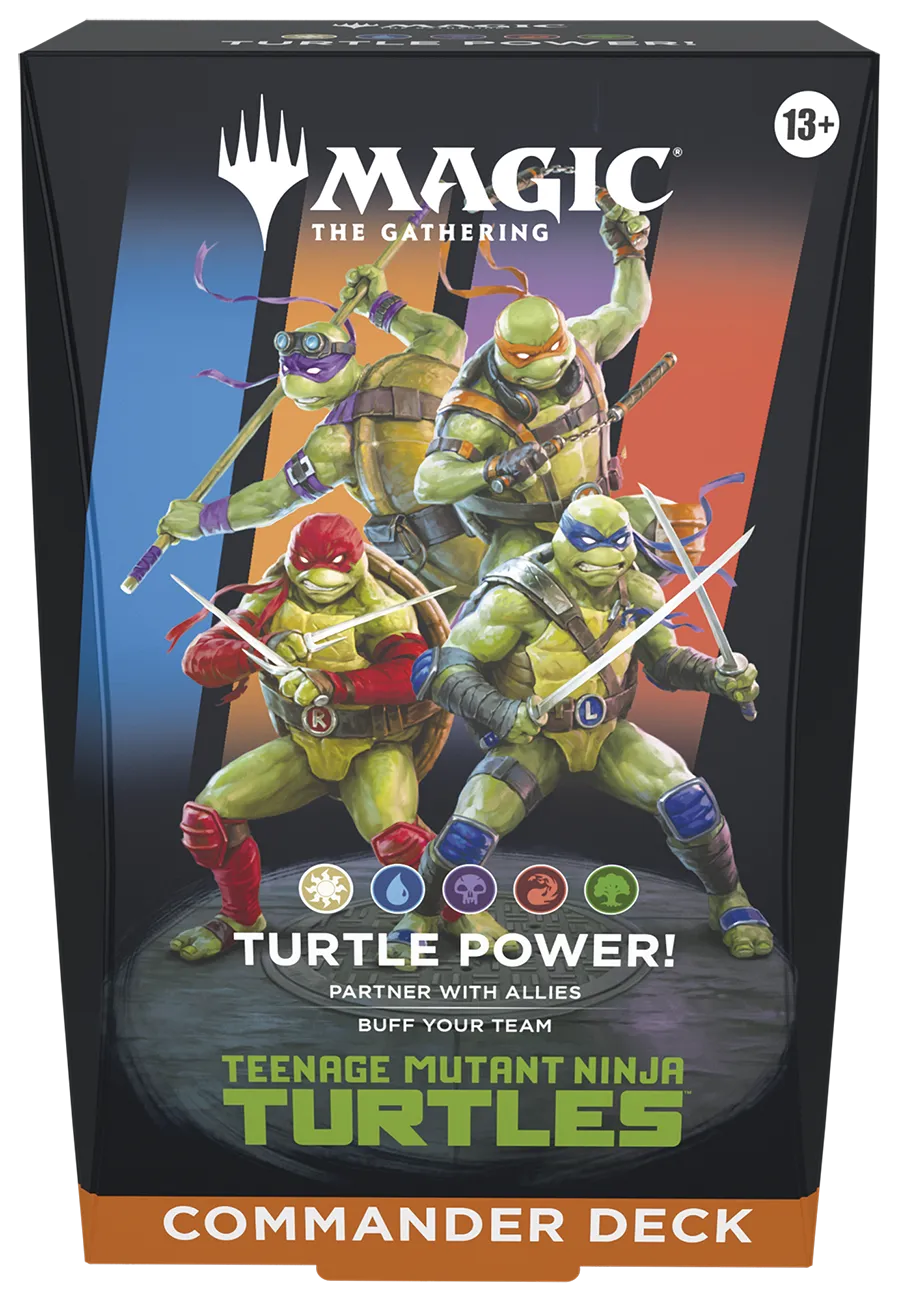 MTG - Teenage Mutant Ninja Turtles Commander-Deck Turtle Power EN
