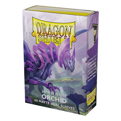 Dragon Shield Japanese Art Sleeves - Dual Matte Orchid (60 Sleeves) 