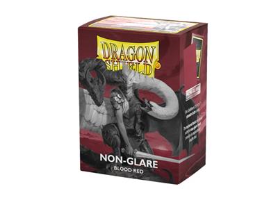 Dragon Shield Sleeves - Matte NonGlare Standard size - Blood Red