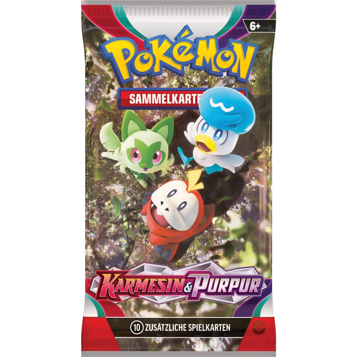 Pokemon TCG Booster Karmesin und Purpur