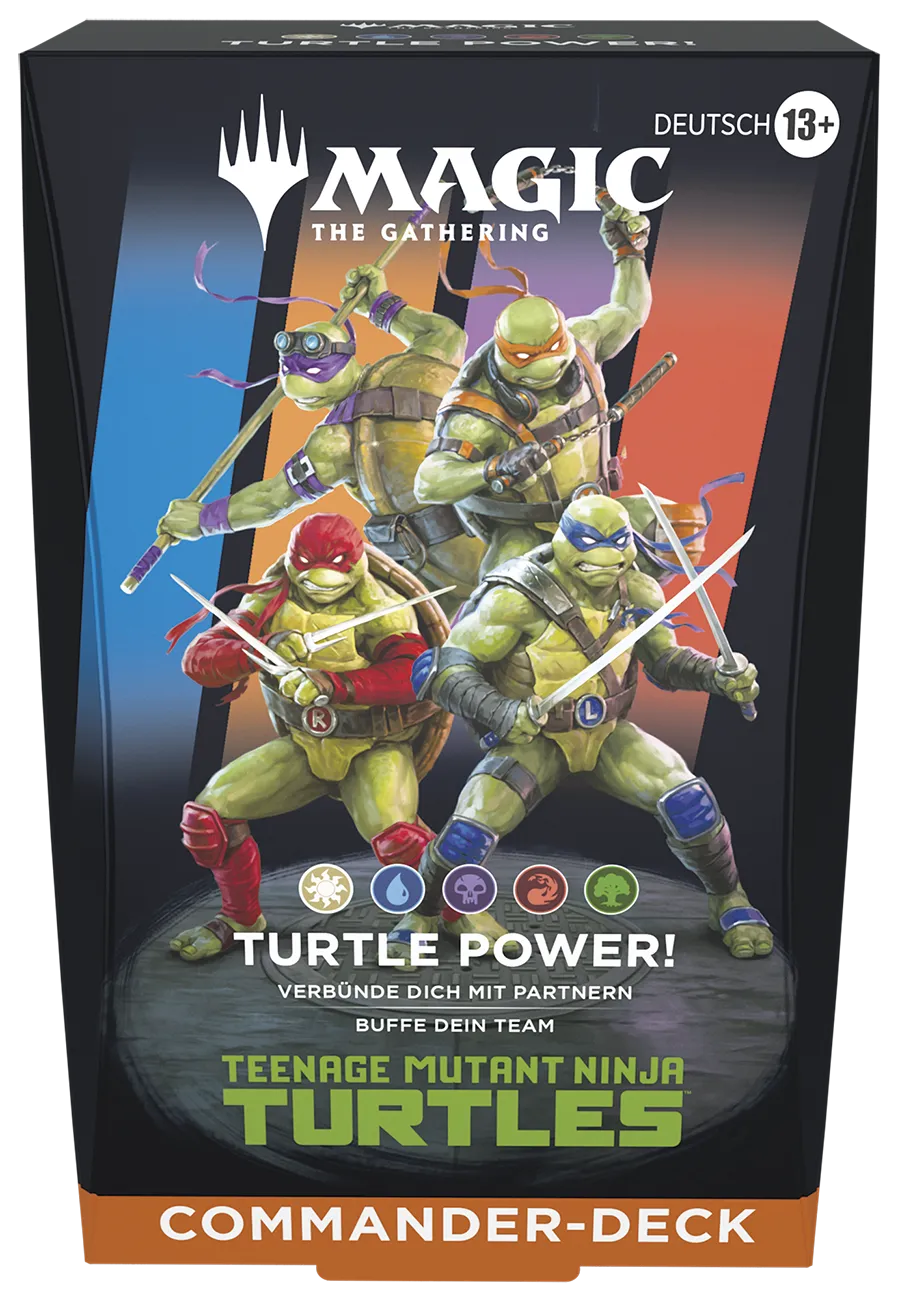 MTG - Teenage Mutant Ninja Turtles Commander-Deck Turtle Power DE
