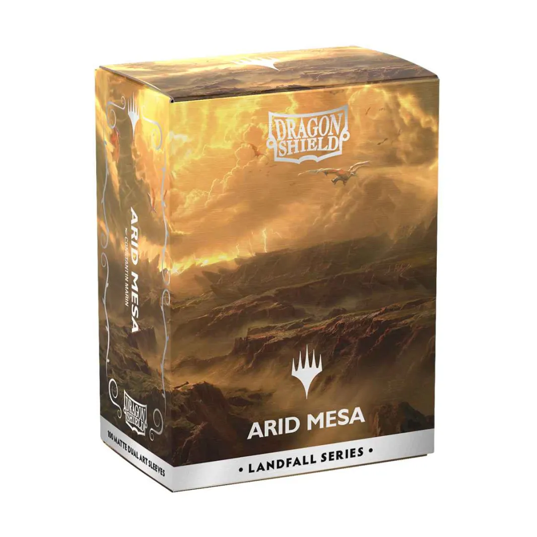 Standart Size Card Sleeves: "Landfall Series" - Arid Mesa
