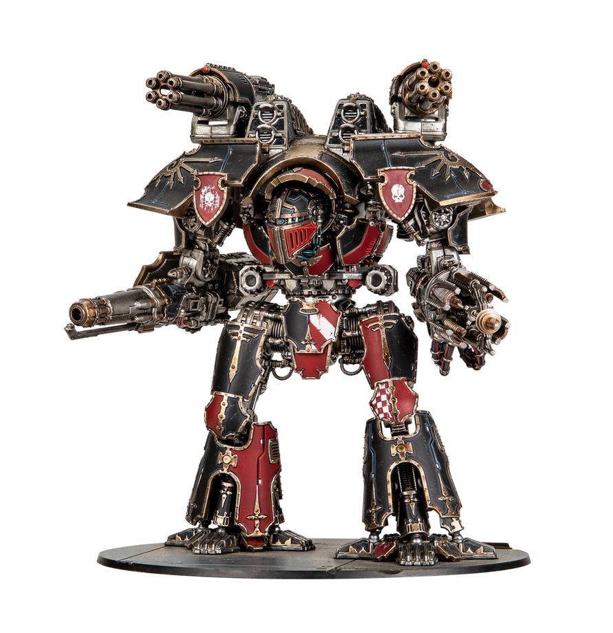 Legions Imperialis: Warlord Titan mit Quake Cannon und Conversion Beam Extirpator